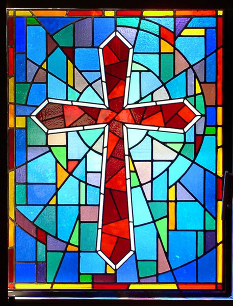 religious stained glass designs