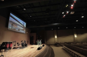 Contemporary Renovations of Church, Sanctuary diagram of church pews 