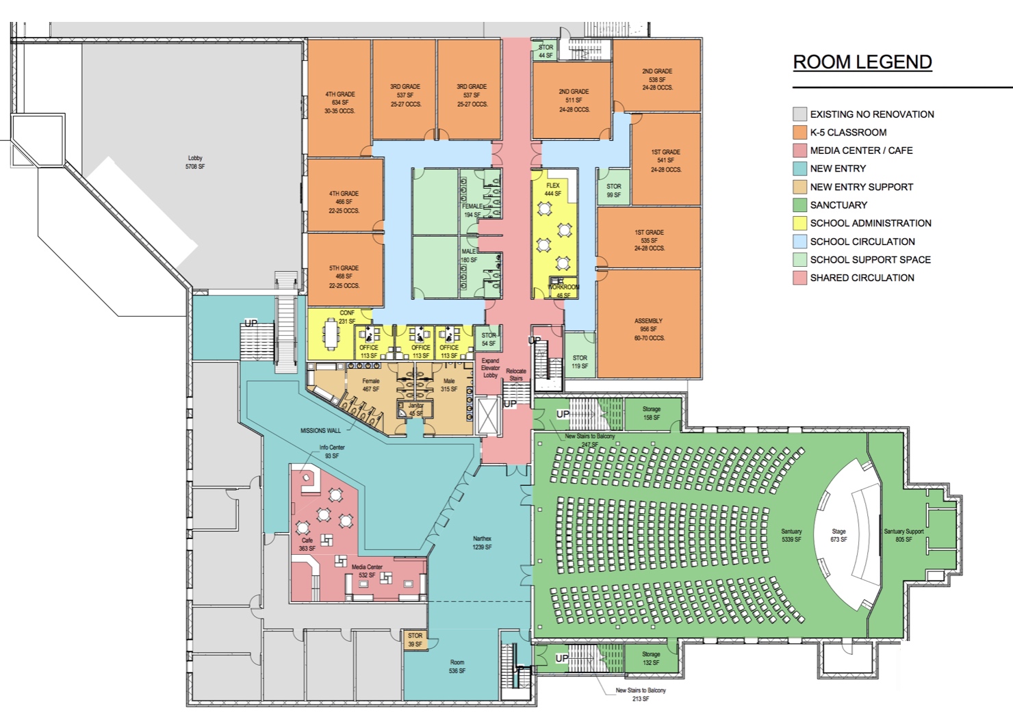 Church Master Plan Design Church Interiors Inc 