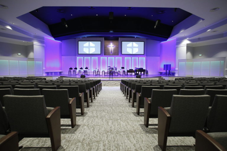 Sanctuary Theater Seating, Theatre Seats | Church Interiors