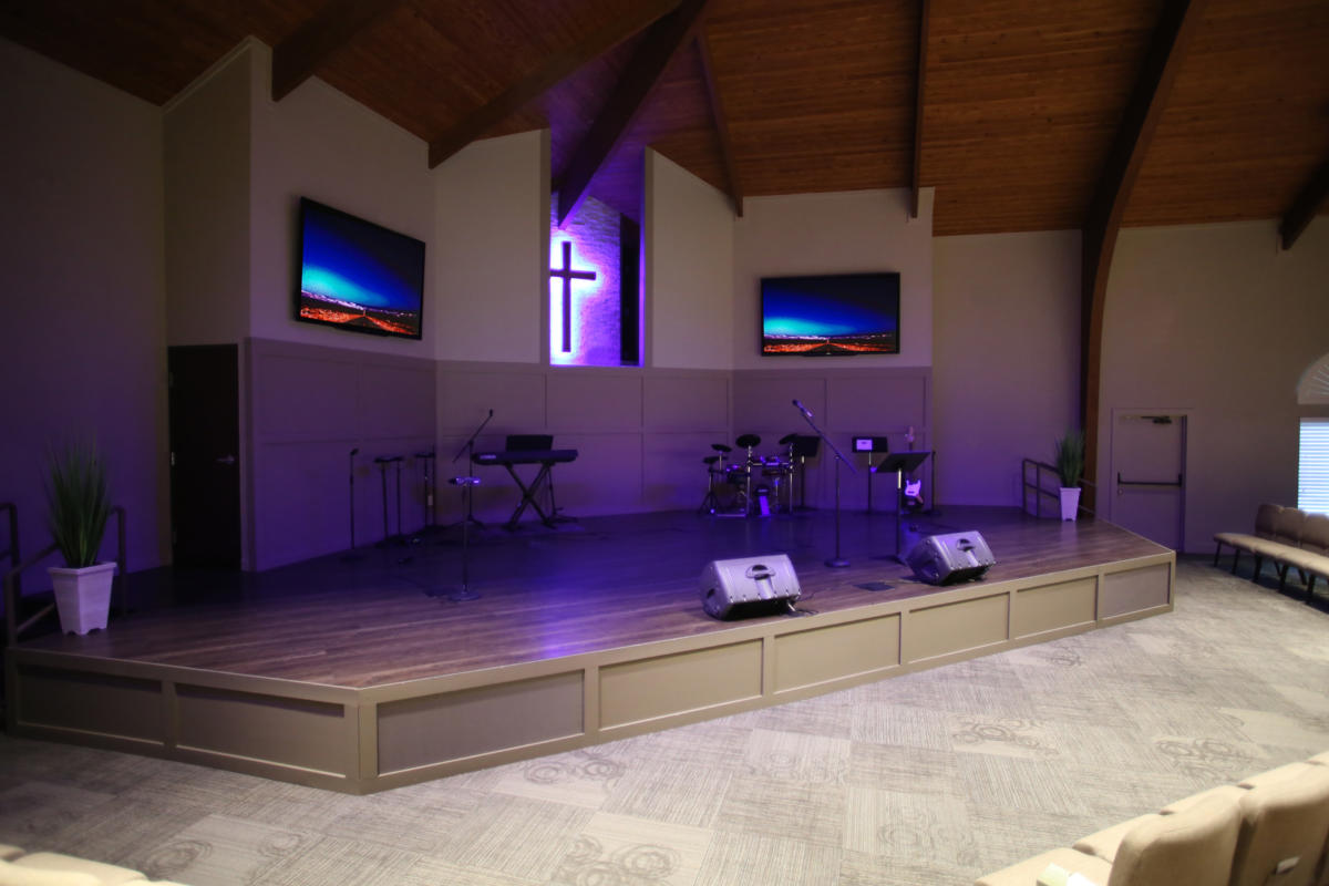 contemporary church interior design ideas