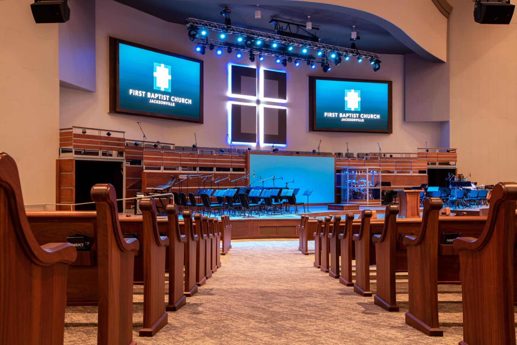 First Baptist Church Jacksonville FL Renovation Church Interiors Inc 