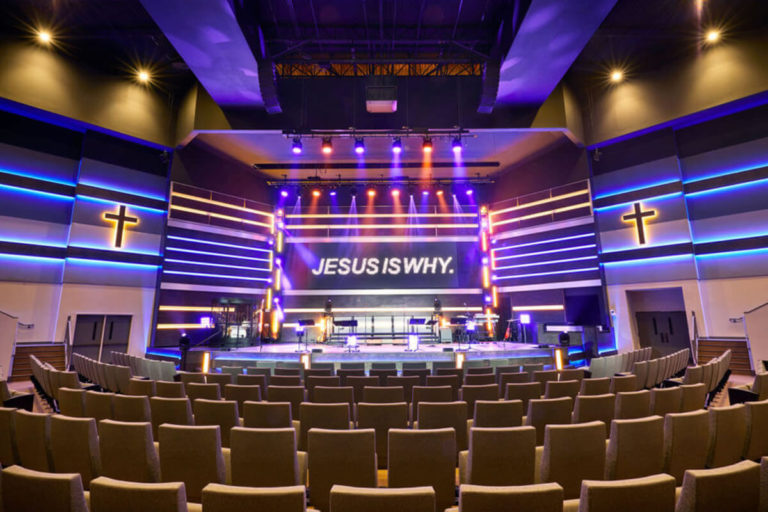 Modern Church Stage Design Ideas